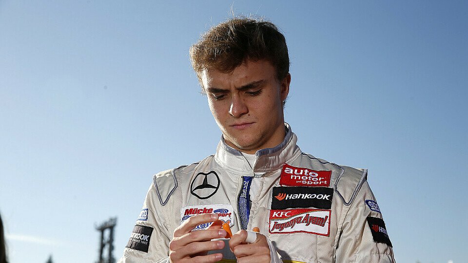Lucas Auer fuhr in den drei Rennen ein komplettes Podium ein, Foto: FIA F3
