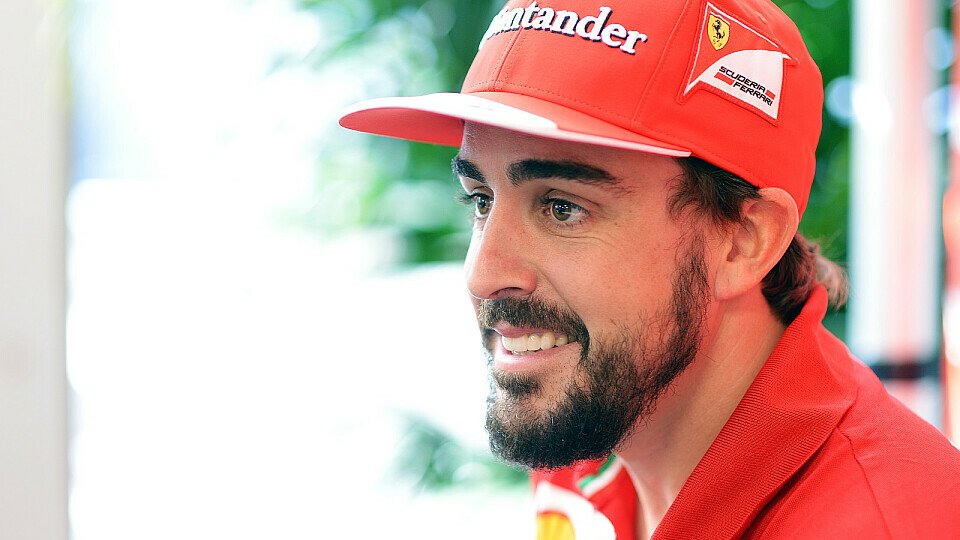 Fernando Alonso fährt nur noch einmal in Rot, Foto: Sutton