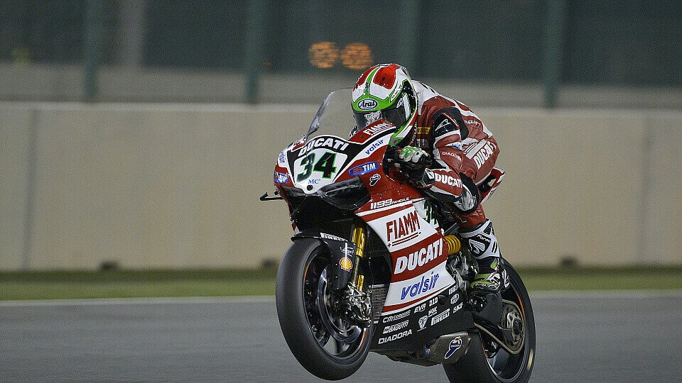 Davide Giugliano sicherte sich die letzte Pole der Saison, Foto: Ducati Superbike Team