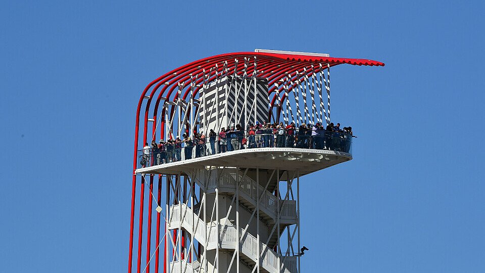 Der Aussichtsturm ist das Markenzeichen des Circuit of the Americas, Foto: Sutton