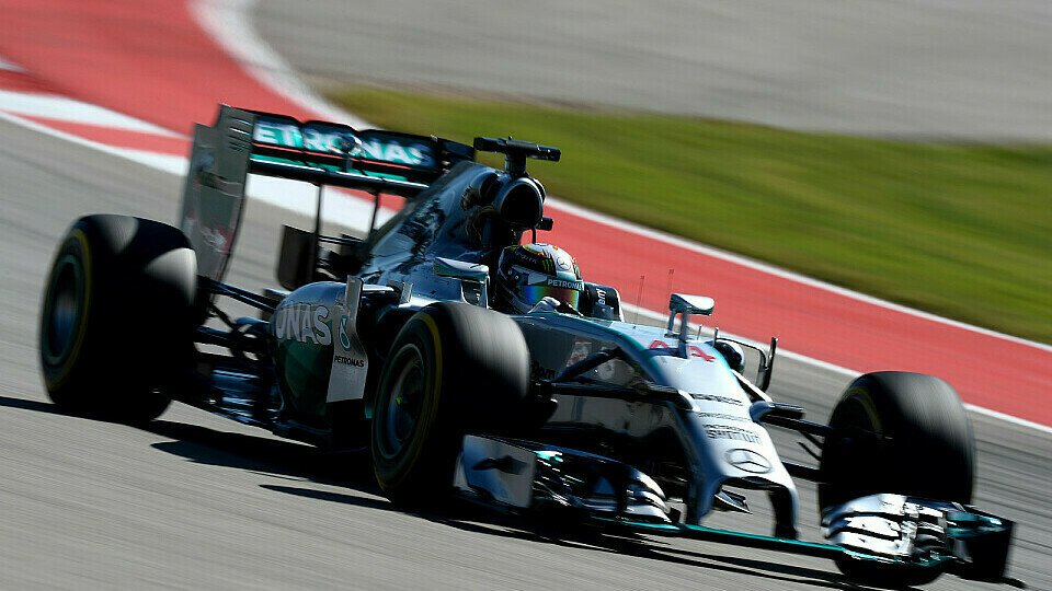 Hamilton musste sich Rosberg geschlagen geben, Foto: Sutton