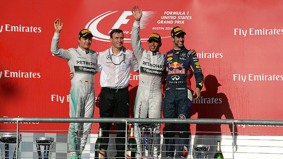 Daniel Ricciardo ist mittlerweile ein Dauergast auf dem Podium, Foto: Sutton
