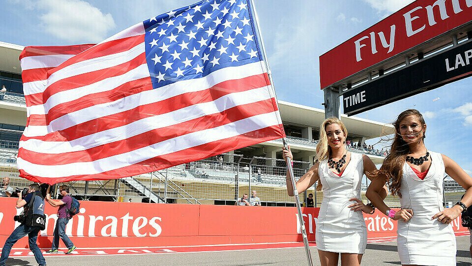 Die Stars and Stripes wehen bei der F1. Wie können mehr US-Amerikaner für die Königsklasse begeistert werden?, Foto: Sutton
