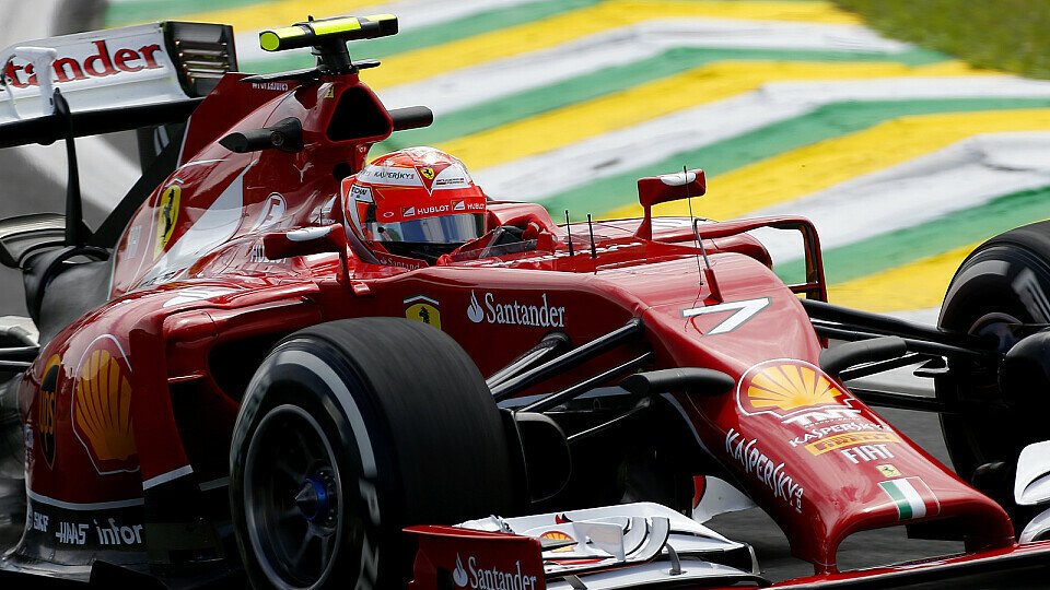 Kimi Räikkönen ist mit dem Freitag in Brasilien zufrieden, Foto: Sutton