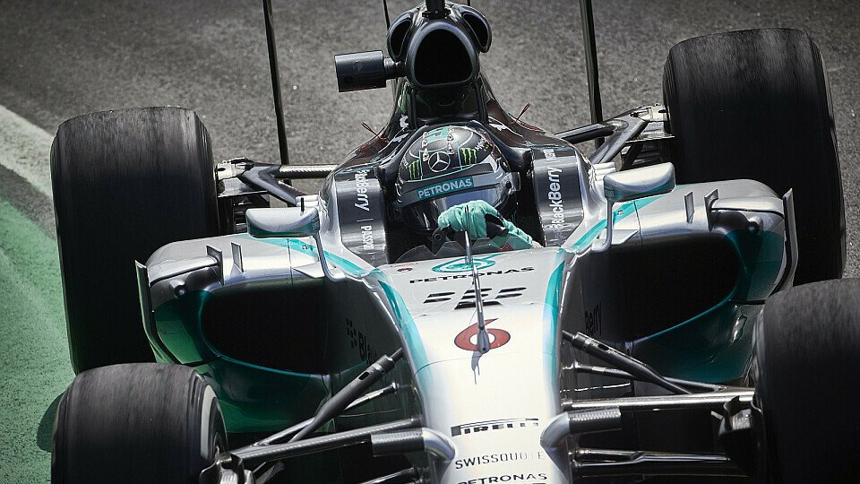 Nico Rosberg konnte den ersten kleinen Akzent im Endspurt um den Titel setzen