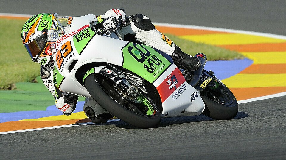 Nicolo Antonello schloss die valencia-Tests als Schnellster ab, Foto: Gresini Moto3