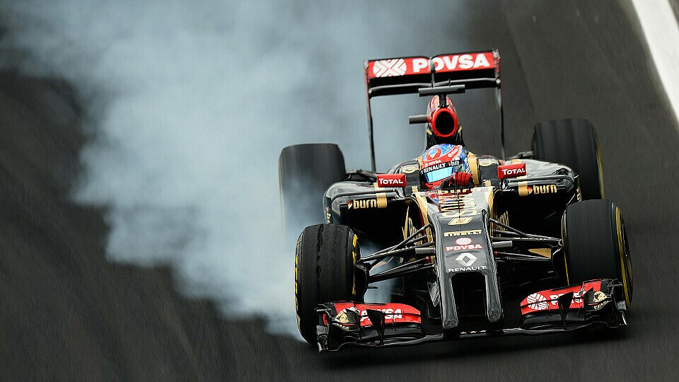 Romain Grosjean bremste sich lediglich auf Rang 14, Foto: Sutton