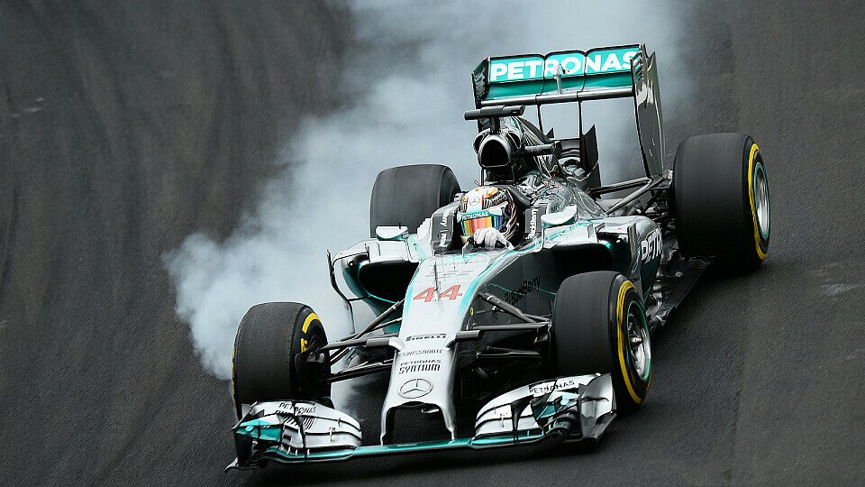 Hamilton und Rosberg trennten in der Qualifikation lediglich drei Hundertstel, Foto: Sutton