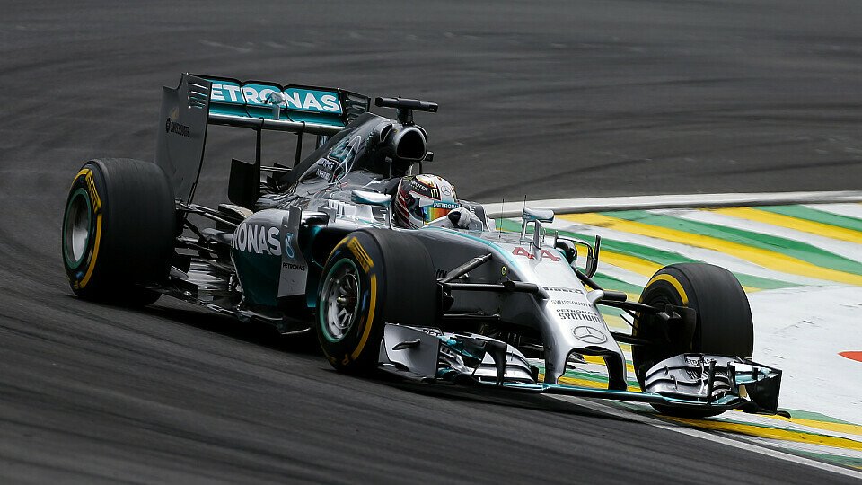 Lewis Hamilton kam nicht an Sieger Rosberg vorbei, Foto: Sutton