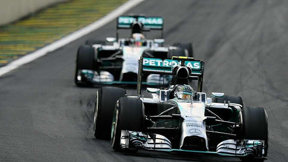Sieg für Nico Rosberg vor Lewis Hamilton, Foto: Sutton
