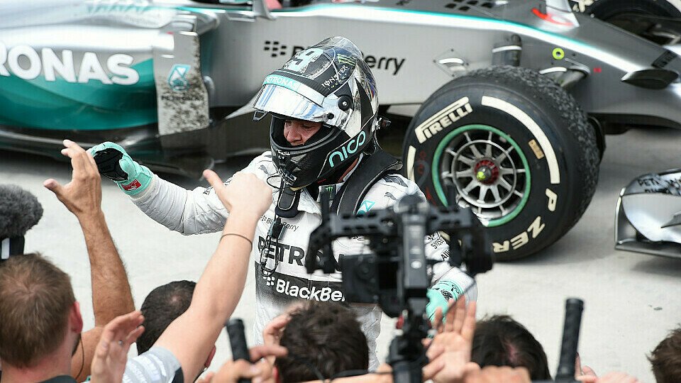 Rosberg sicherte sich den fünften Saisonsieg, Foto: Sutton