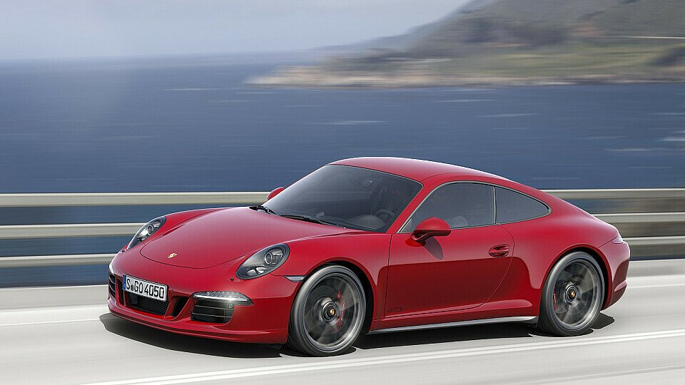Der neue Porsche 911 GTS wird offiziell auf der Los Angles Auto Show 2014 vorgestellt, Foto: Porsche AG