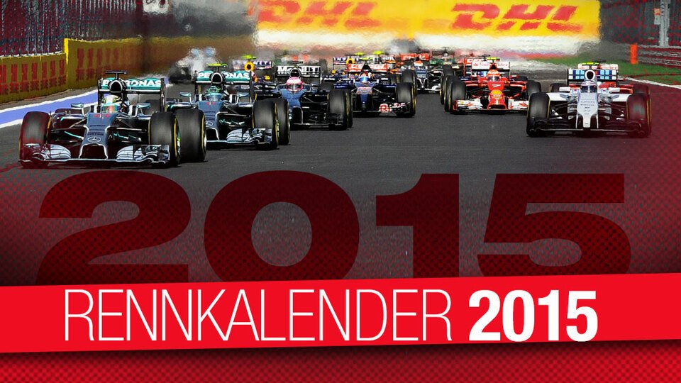 Die Formel 1 wartet 2015 mit einem dichten Kalender auf, Foto: Motorsport-Magazin.com
