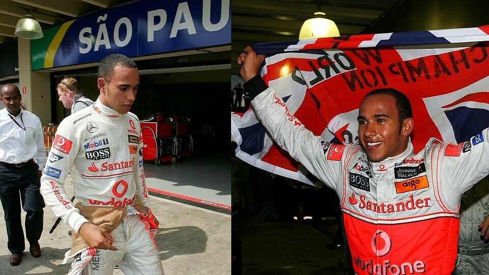 2007 musste sich Hamilton noch geschlagen geben, 2008 krönte er sich zum Champion, Foto: Sutton