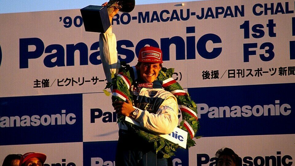 1990 gewann Schumacher das F3-Rennen in Macau, Foto: Sutton