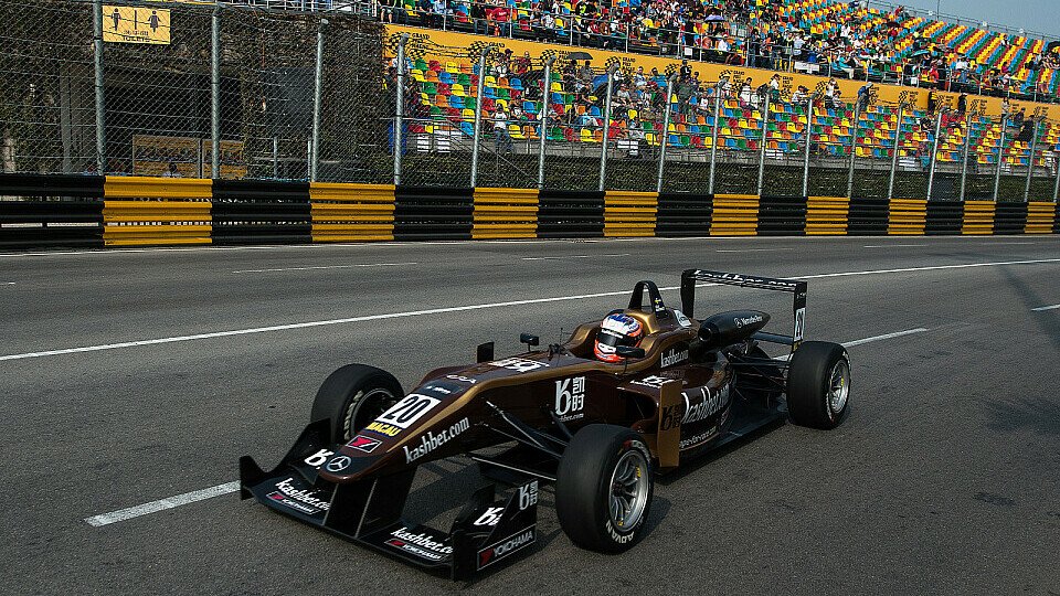 Felix Rosenqvist siegte im Qualirennen zum Macau GP, Foto: Sutton