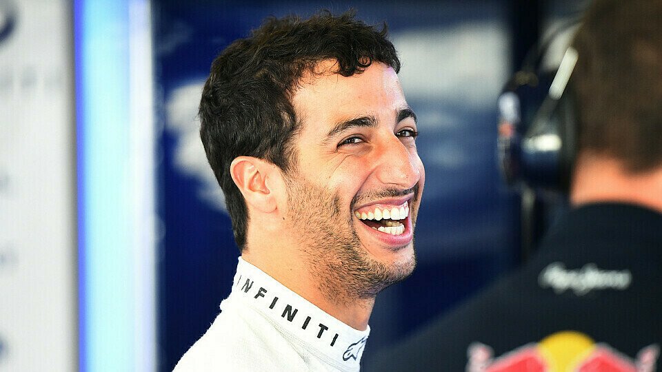 Ricciardos Markenzeichen ist sein Lächeln, Foto: Sutton