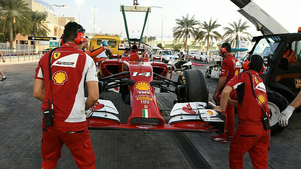 Am F14T von Alonso gab es Probleme, Foto: Sutton