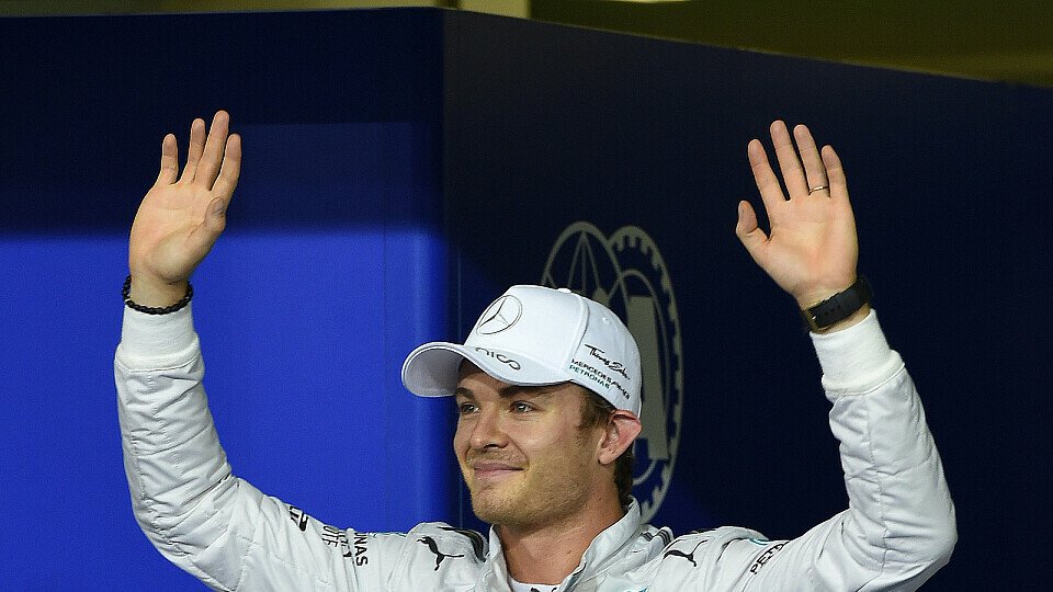 Rosberg sichert sich die Pole Position für den Showdown, Foto: Sutton
