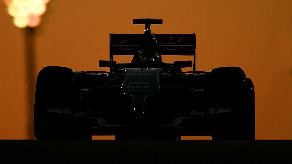 Adrian Sutil fuhr in Abu Dhabi sein vermutlich letztes Formel-1-Rennen, Foto: Sutton