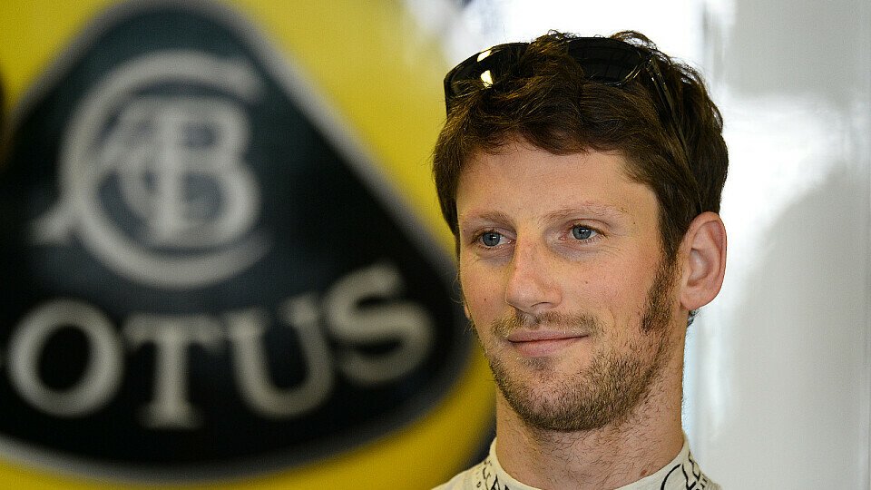 Romain Grosjean war lange nicht sicher, ob er bei Lotus bleiben sollte, Foto: Sutton