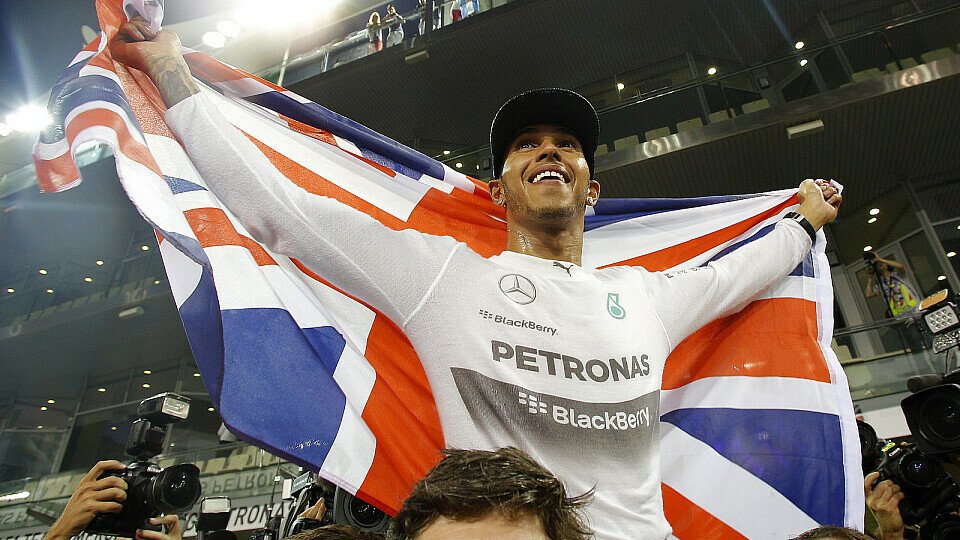 Lewis Hamilton ist der verdiente Weltmeister, sagt auch Nico Rosberg, Foto: Sutton