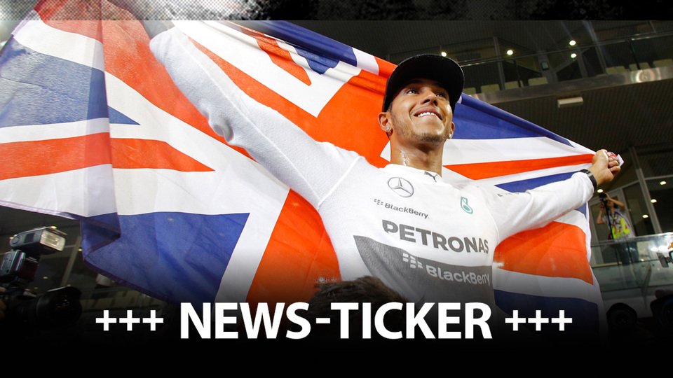Als Weltmeister in die Winterpause: Lewis Hamilton, Foto: Sutton