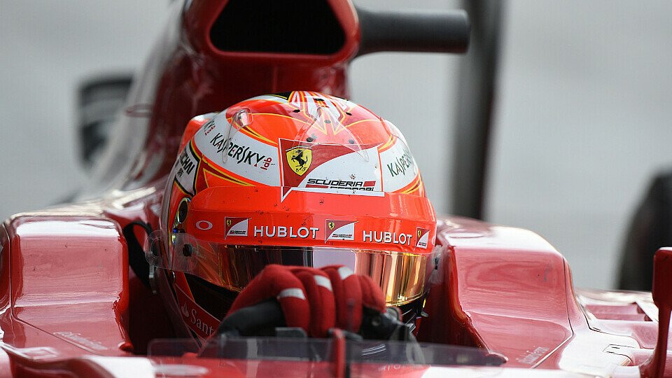Räikkönen fuhr am Dienstag den Ferrari im Test, Foto: Sutton