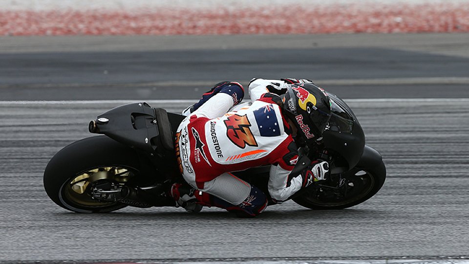 Jack Miller nahm erstmals auf einem MotoGP-Bike die Strecke in Sepang unter die Räder, Foto: LCR Honda
