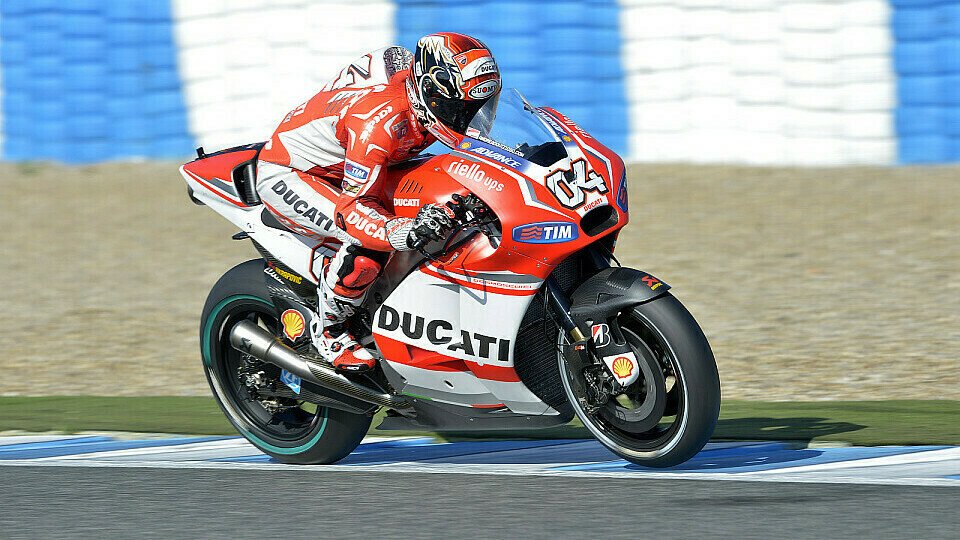 Andrea Dovizioso beendet sein Jahr mit einem guten Gefühl, Foto: Ducati