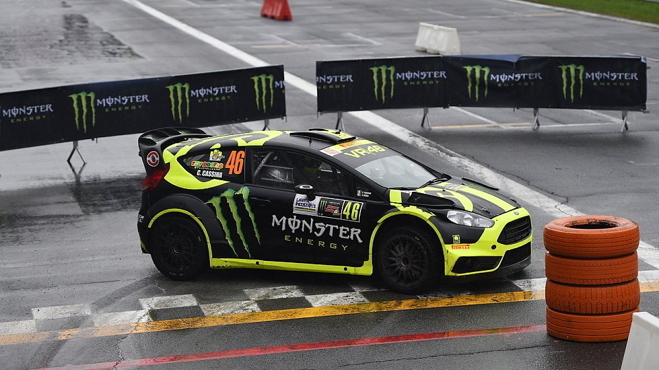 Valentino Rossi verpasste den Sieg nur knapp, Foto: Monster