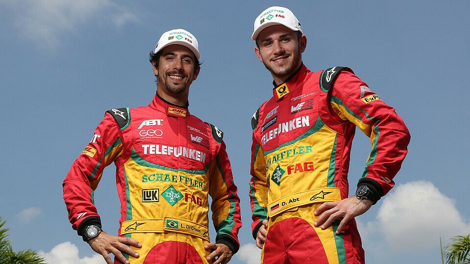 Lucas di Grassi und Daniel Abt freuen sich auf das erste Rennen im Jahr 2015, Foto: Abt Sportsline
