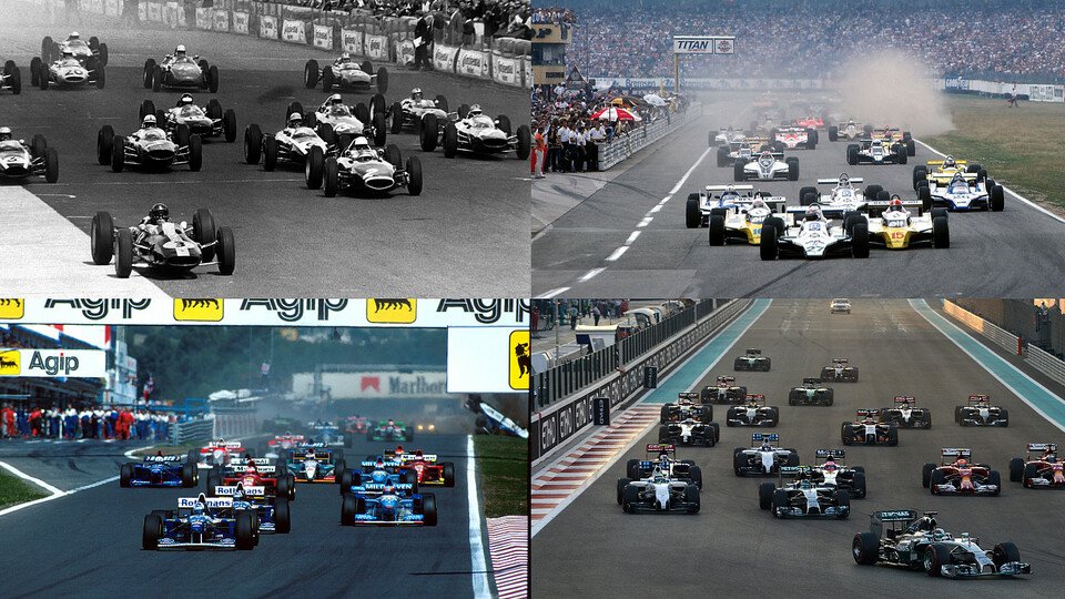 Die Formel 1 veränderte sich über die Jahrzehnte grundlegend, Foto: Sutton