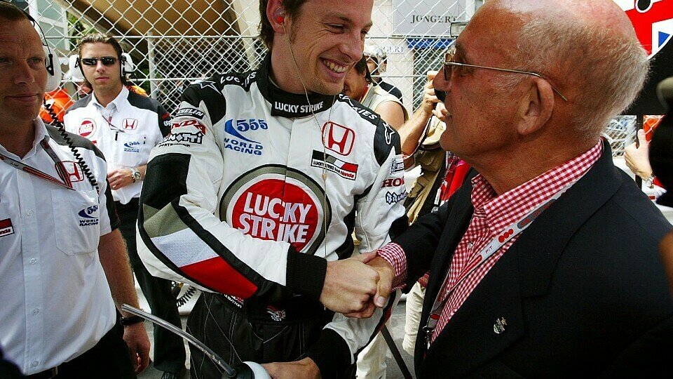 Stirling Moss ist seit jeher ein großer Fan von Jenson Button, Foto: Sutton