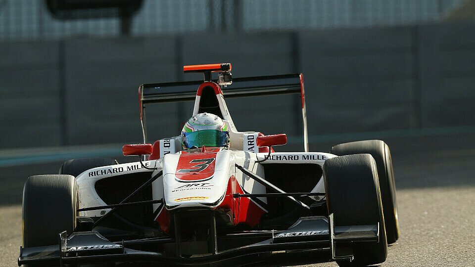 Celis Jr. bei den Testfahrten in Abu Dhabi, Foto: GP3 Series