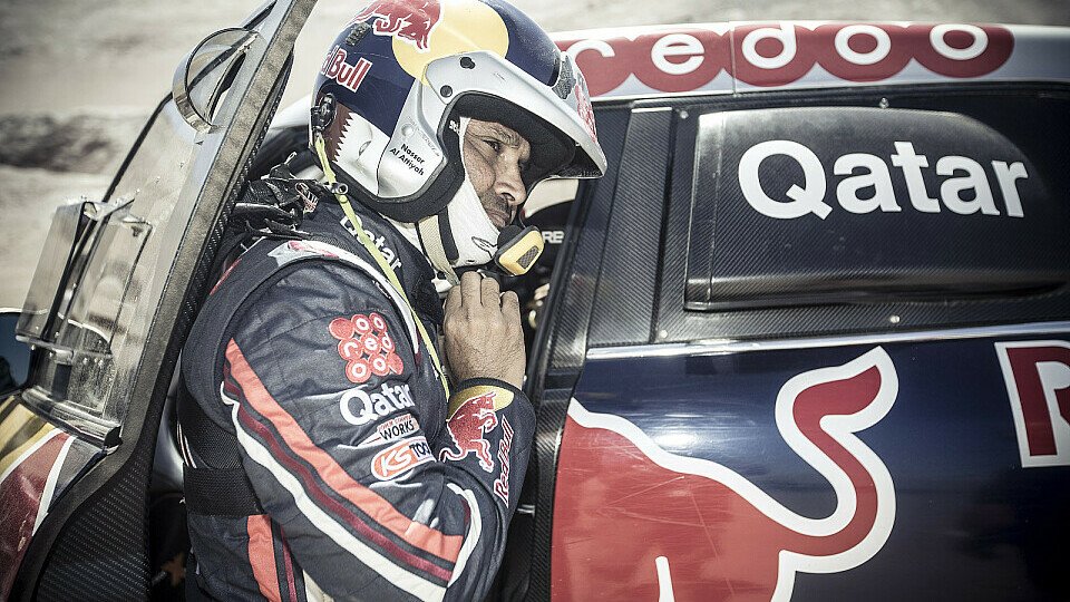 Unantastbar: Nasser Al-Attiyah dominiert bislang die Rallye Dakar, Foto: Red Bull