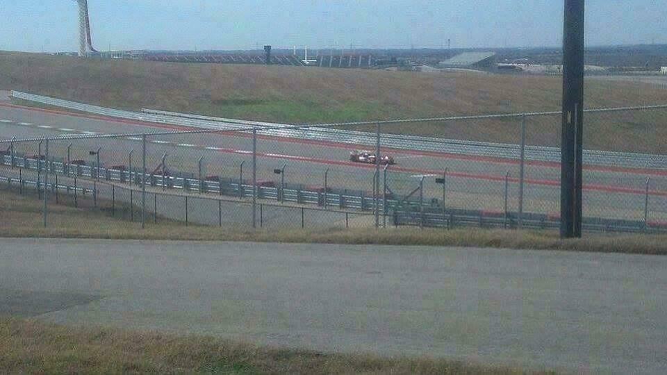 Erwischt! Nissans LMP1 bei einem privaten Test auf dem Circuit of the Americas, Foto: Porsche Fans/Twitter