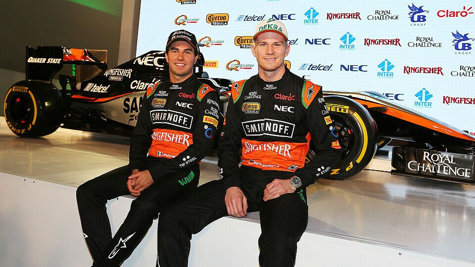 Sergio Perez und Nico Hülkenberg müssen vorerst zusehen, Foto: Force India