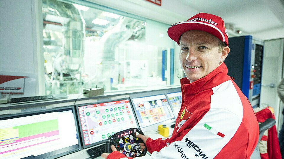 Auch für Kimi geht es jetzt richtig los, Foto: Ferrari