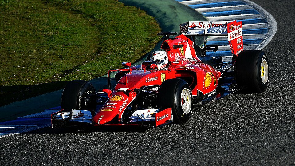Sebastian Vettel war auch an Tag zwei nicht zu stoppen, Foto: Ferrari