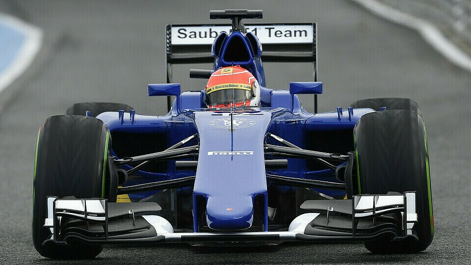 Felipe Nasr im Sauber C34, Foto: Sutton