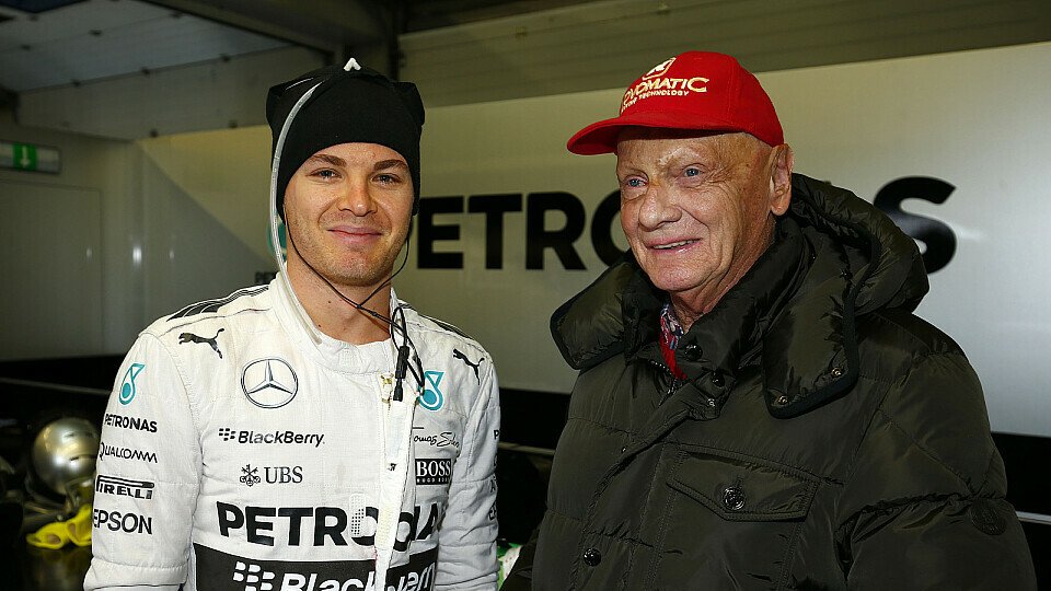 Niki Lauda kann Nico Rosbergs Aufregung nur zum Teil verstehen, Foto: Mercedes AMG