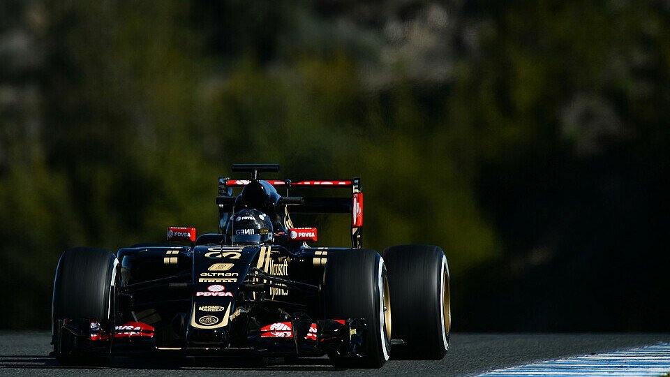 Romain Grosjean kann strahlen: Der E23 funktioniert, Foto: Sutton