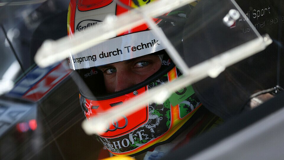 Laurens Vanthoor im Cockpit des Phoenix-Audis mit der Nummer 15, Foto: Richard Craill