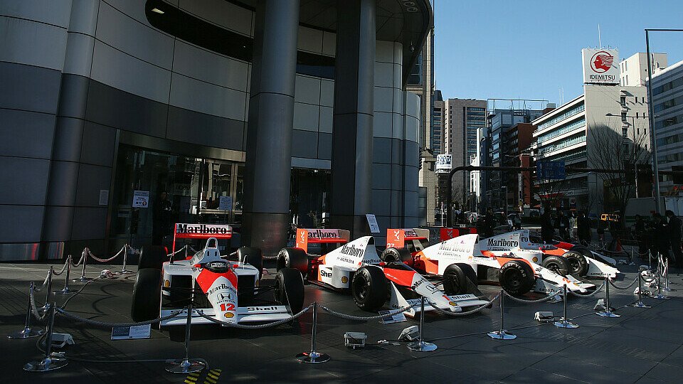 McLaren-Honda zeigte in Tokio seine alten Schätzchen, Foto: Honda