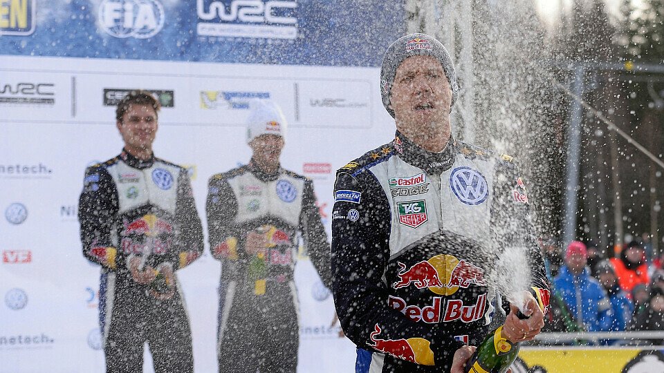 Sebastien Ogier entschied einen engen Dreikampf für sich, Foto: Volkswagen Motorsport