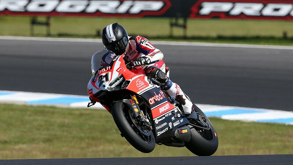 Troy Bayliss ging am Samstag voll ans Limit, Foto: Ducati