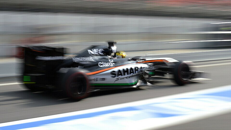 Pascal Wehrlein fuhr am Samstag seinen zweiten Einsatz für Force India, Foto: Sutton