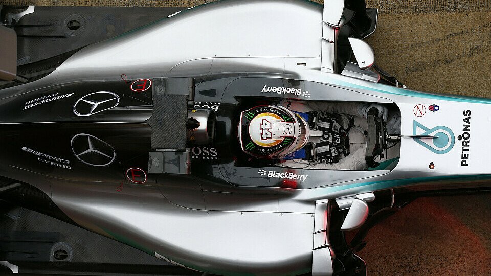 Lewis Hamilton war nicht zu 100 Prozent fit, Foto: Mercedes-Benz
