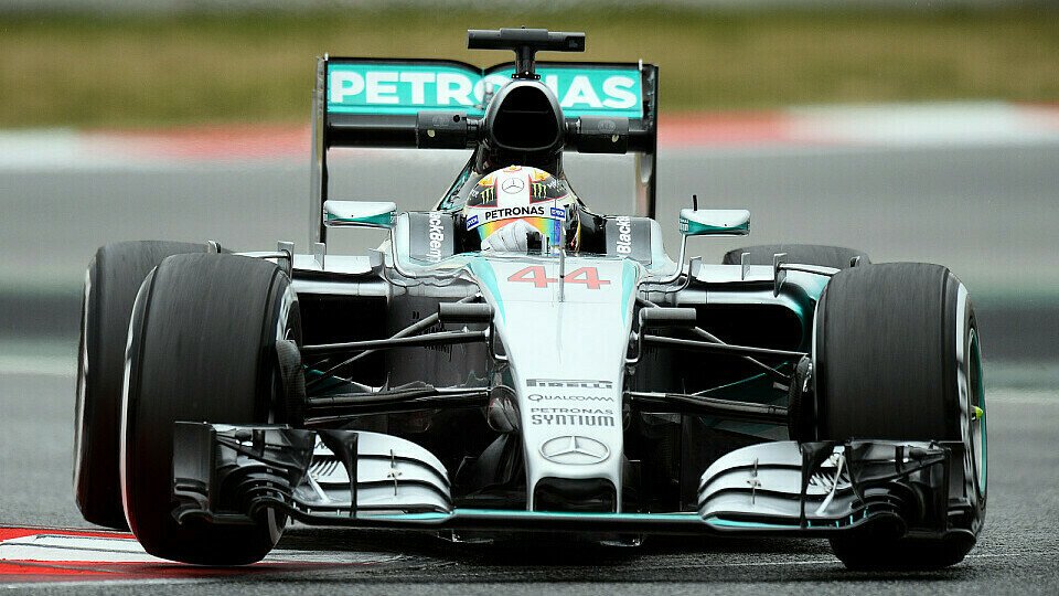 Mercedes und Lewis Hamilton wollen in Barcelona ihre Erfolgsserie ausbauen, Foto: Sutton